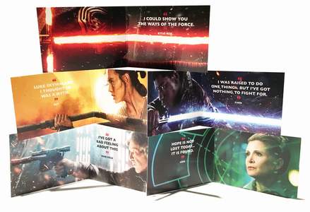 The Force Awakens Fold-Out promo cards